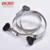 Heavy Duty American Type Pipe Clip Stainless Steel Hose Clamp